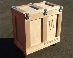 tradeshow Wood crate