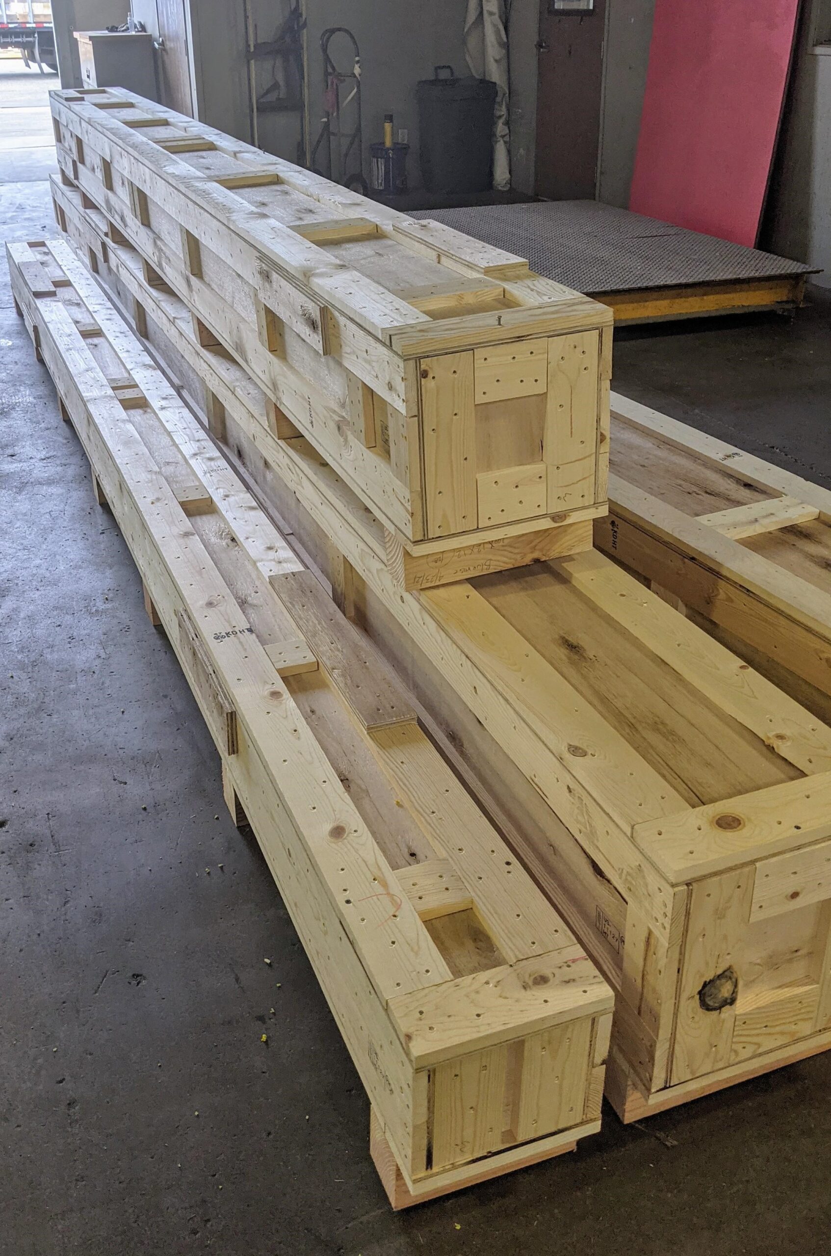 International Shipping Crates ISPM 15 Heat Treated Wood Crates