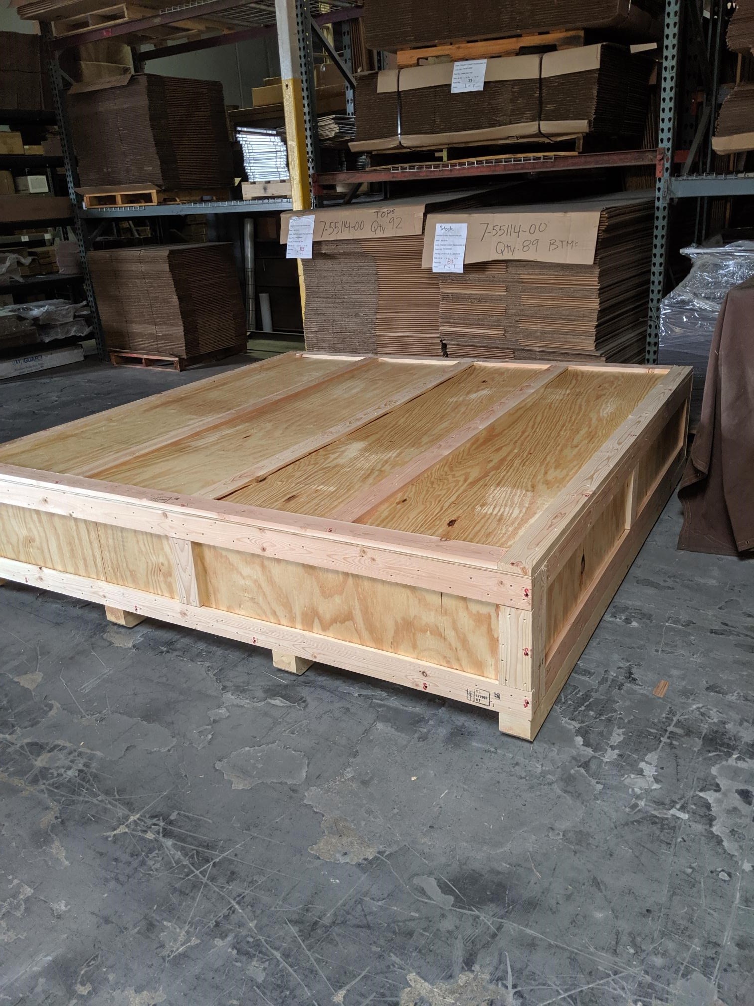 International Shipping Crates ISPM 15 Heat Treated Wood Crates