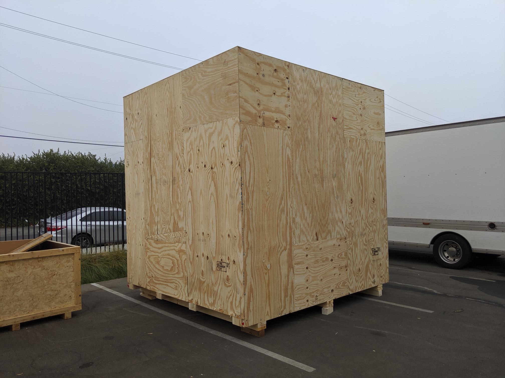 International Shipping Crates ISPM 15 Heat Treated Wood Crates