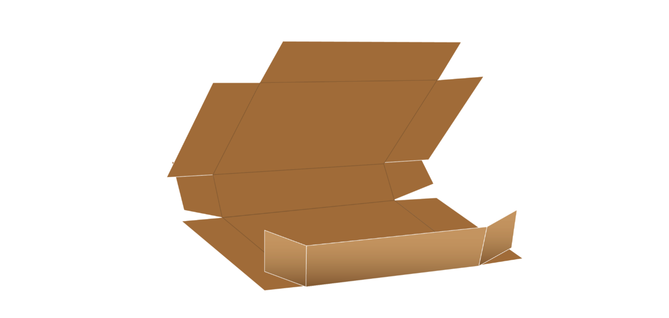 Custom Printed Five Panel Folder Boxes | BlueRose Packaging