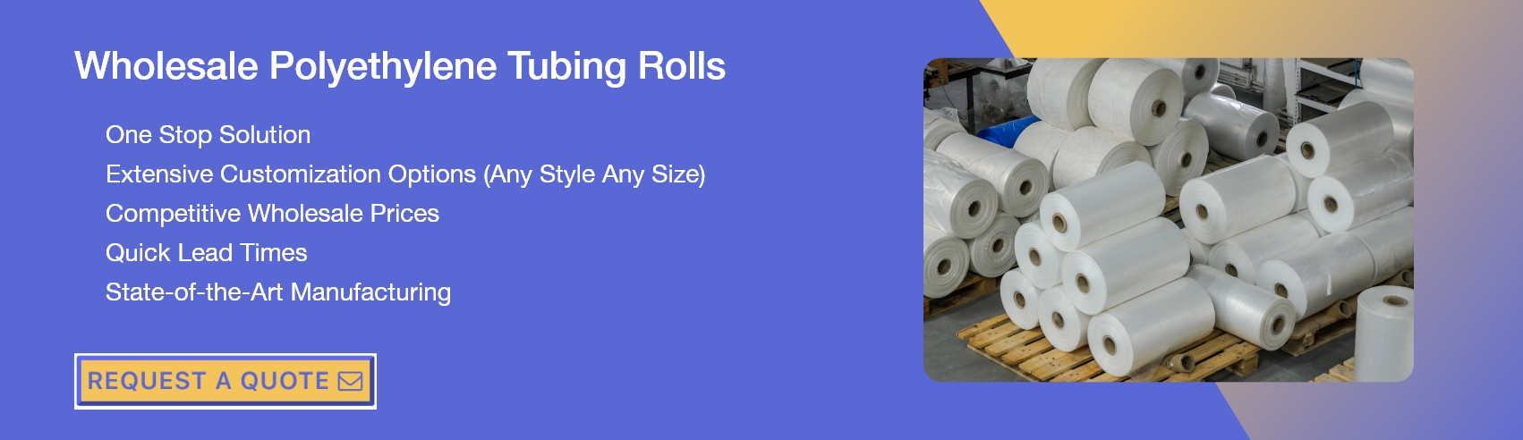 Wholesale Polyethylene Tubing Rolls