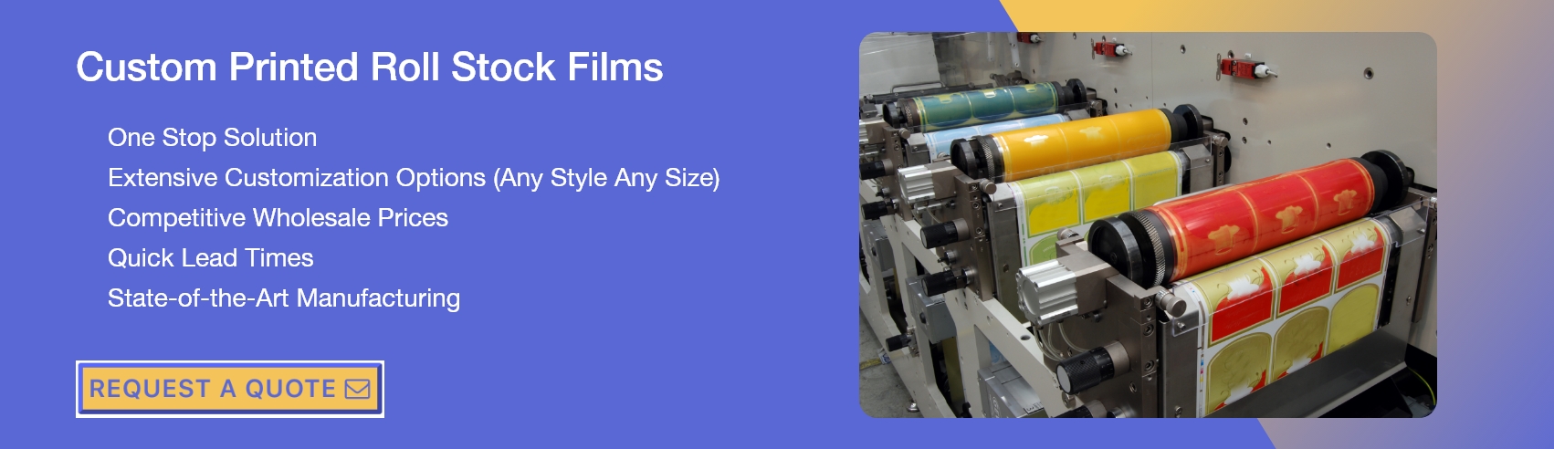 Custom Printed Roll Stock Films