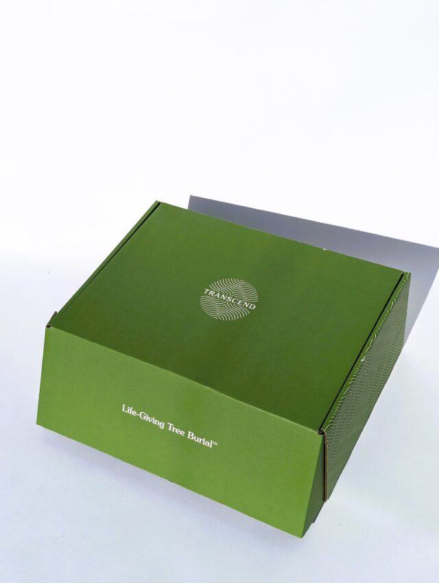Custom Design Printed Boxes with brand logos and message in green color