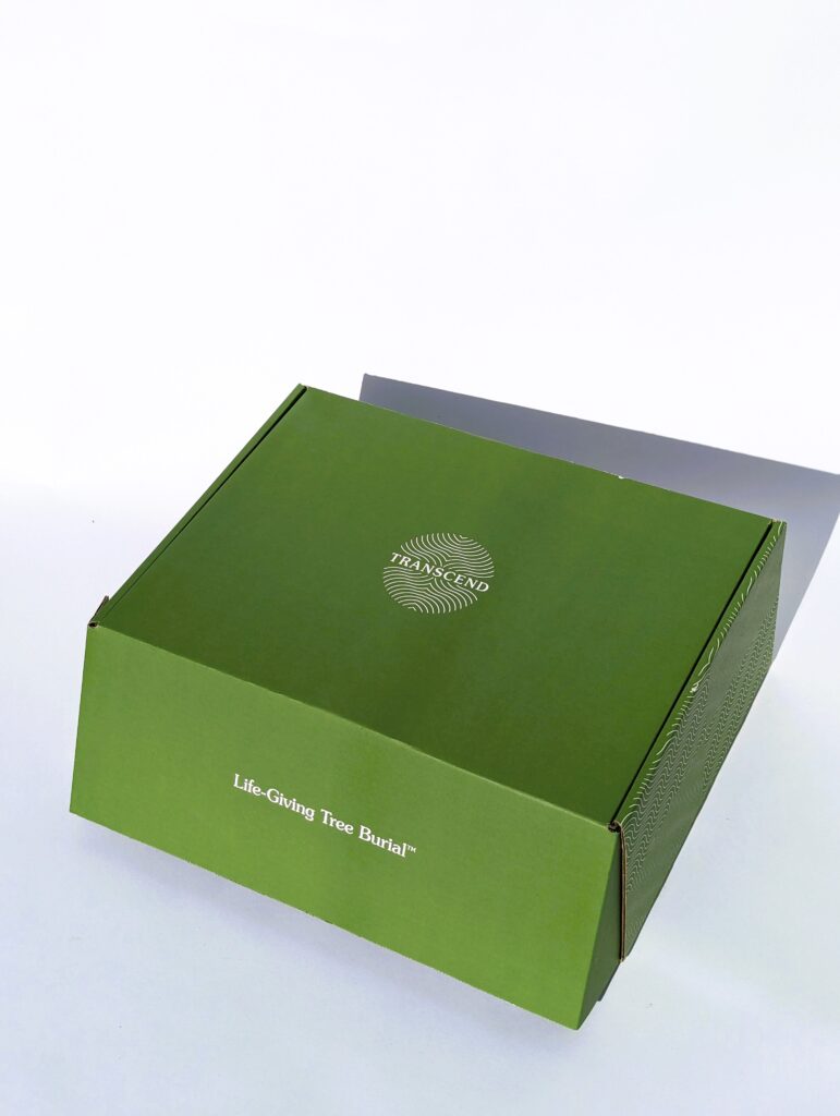 Custom Design Printed Boxes with brand logos and message in green color