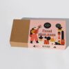 Custom Design Printed Box with brand logos and message shown on it